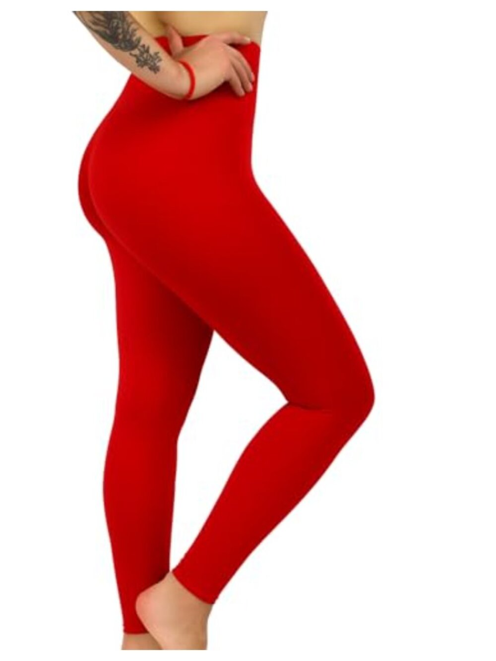 High Waisted Leggings Women Soft Non See Through Tummy Control Yoga Pants